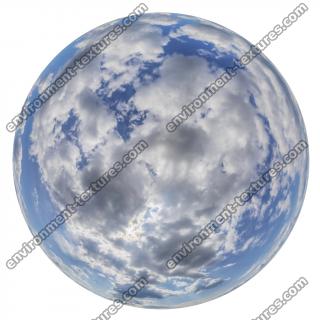 HDRi Skydome of Clouded Sky 12K